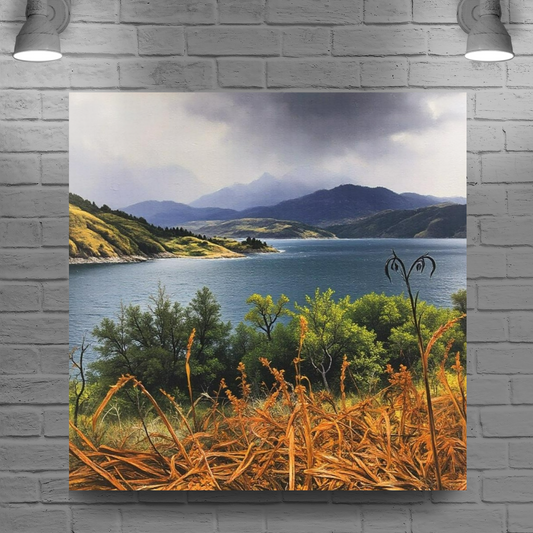 Canvas Art. Scottish Landscapes & Seascapes. Kylerhea.  Isle of Skye. Scotland.