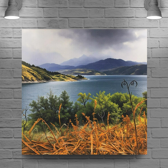 Canvas Art. Scottish Landscapes & Seascapes. Kylerhea.  Isle of Skye. Scotland.