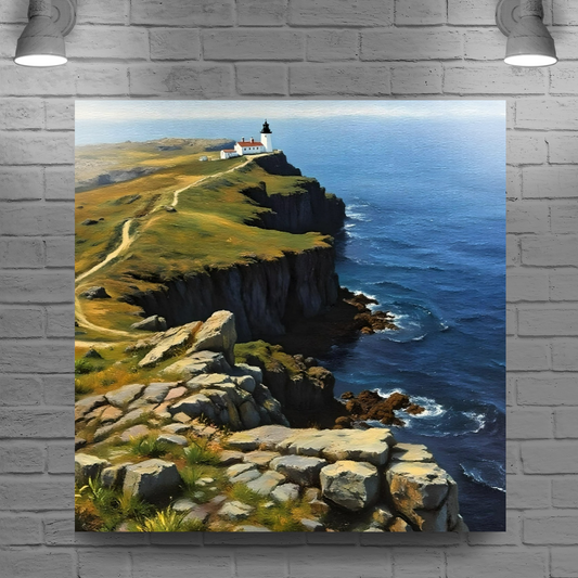 Canvas Art. Scottish Landscapes & Seascapes.  Neist Point. Isle of Skye. Scotland.