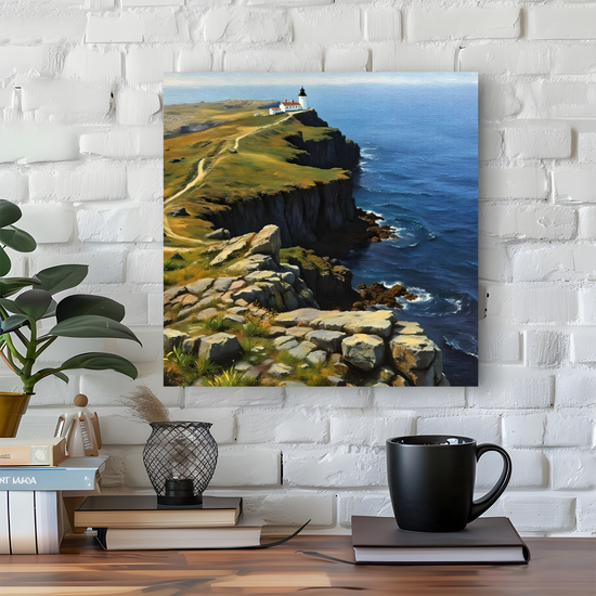 Canvas Art. Scottish Landscapes & Seascapes.  Neist Point. Isle of Skye. Scotland.