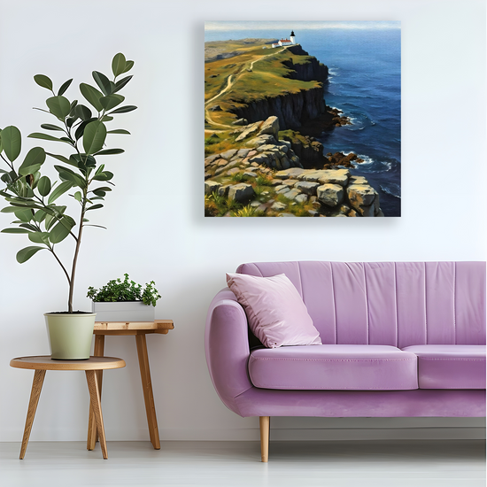 Canvas Art. Scottish Landscapes & Seascapes.  Neist Point. Isle of Skye. Scotland.