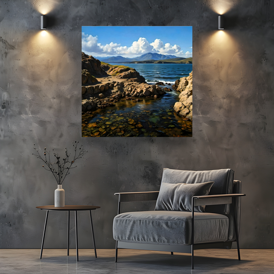 Canvas Art. Scottish Landscapes & Seascapes. Tarskavaig. Isle of Skye. Scotland.