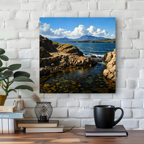 Canvas Art. Scottish Landscapes & Seascapes. Tarskavaig. Isle of Skye. Scotland.