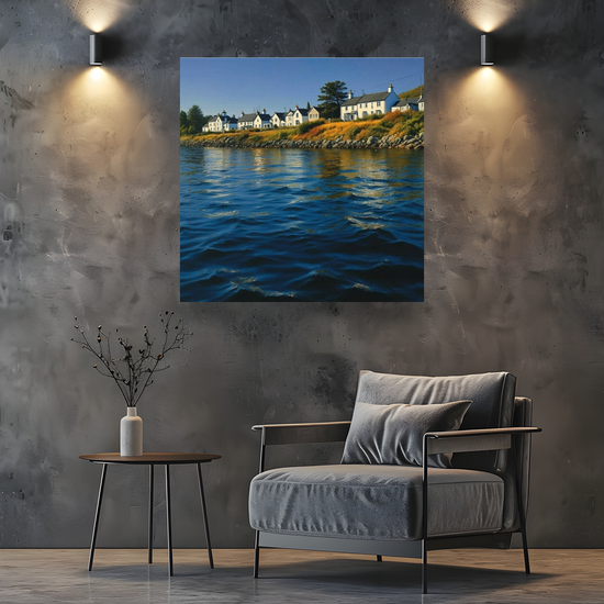 Canvas Art. Scottish Landscapes & Seascapes. Stein. Isle of Skye. Scotland.