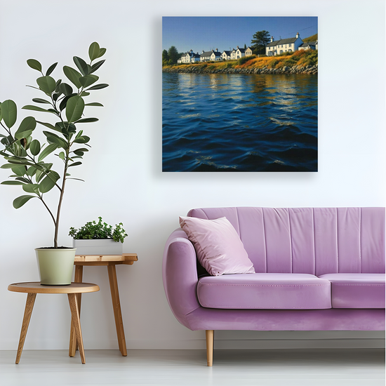 Canvas Art. Scottish Landscapes & Seascapes. Stein. Isle of Skye. Scotland.