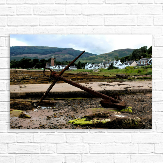 Canvas Art. Scottish Landscapes & Seascapes.  Lamlash. Isle of Arran. Scotland.