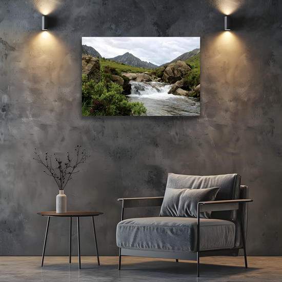 Canvas Art. Scottish Landscapes & Riverscapes. Glen Rosa Trail. Isle of Arran. Scotland.