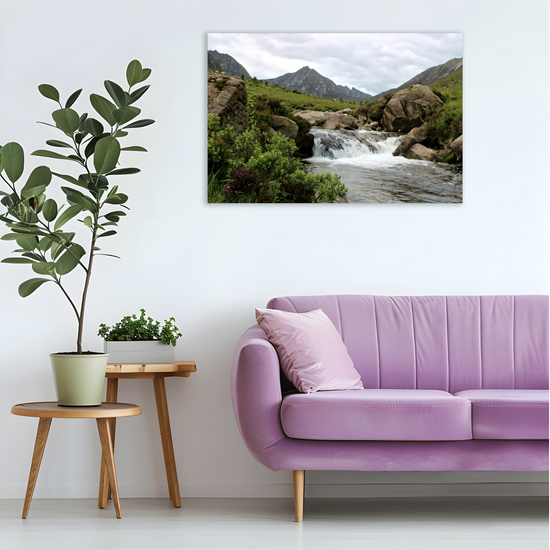 Canvas Art. Scottish Landscapes & Riverscapes. Glen Rosa Trail. Isle of Arran. Scotland.