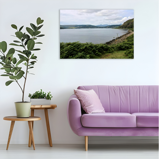 Canvas Art. Scottish Landscapes & Seascapes. Holy Isle. Firth of Clyde. Isle of Arran. Scotland.