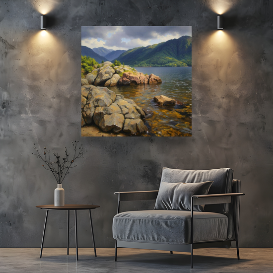 Canvas Art. Scottish Landscapes & Seascapes. Loch Lomond. Scotland.