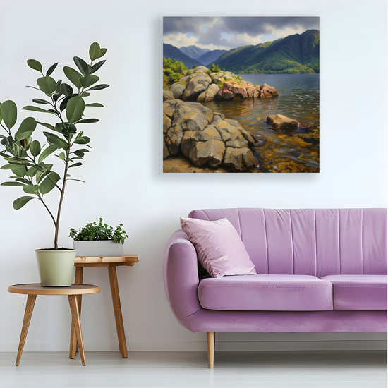 Canvas Art. Scottish Landscapes & Seascapes. Loch Lomond. Scotland.