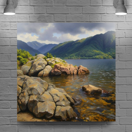 Canvas Art. Scottish Landscapes & Seascapes. Loch Lomond. Scotland.