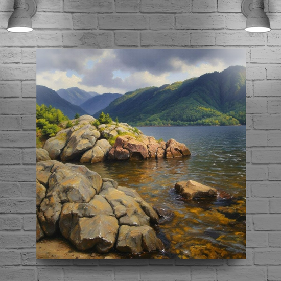 Canvas Art. Scottish Landscapes & Seascapes. Loch Lomond. Scotland.