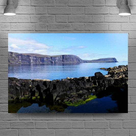Canvas Art .Scottish Landscapes & Seascapes.  Neist Point. Isle of Skye. Scotland.