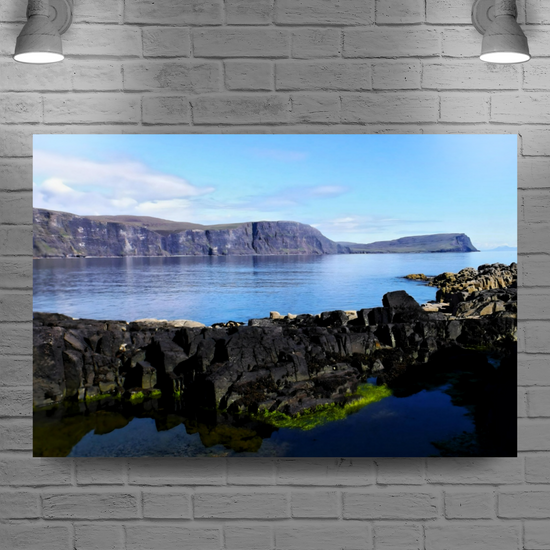 Canvas Art .Scottish Landscapes & Seascapes.  Neist Point. Isle of Skye. Scotland.