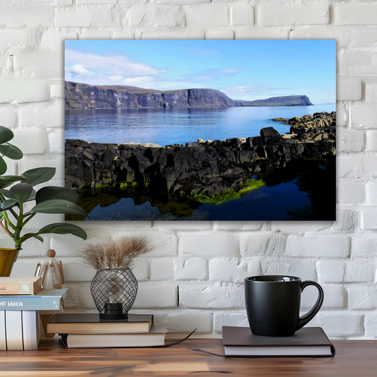 Canvas Art .Scottish Landscapes & Seascapes.  Neist Point. Isle of Skye. Scotland.