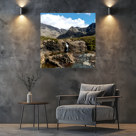 Canvas Art. Scottish Landscapes & Riverscapes. Fairy Pools. Isle of Skye. Scotland.