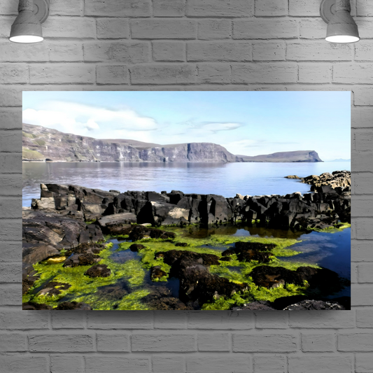 Canvas Art. Scottish Landscapes & Seascapes. Neist Point. Isle of Skye. Scotland.