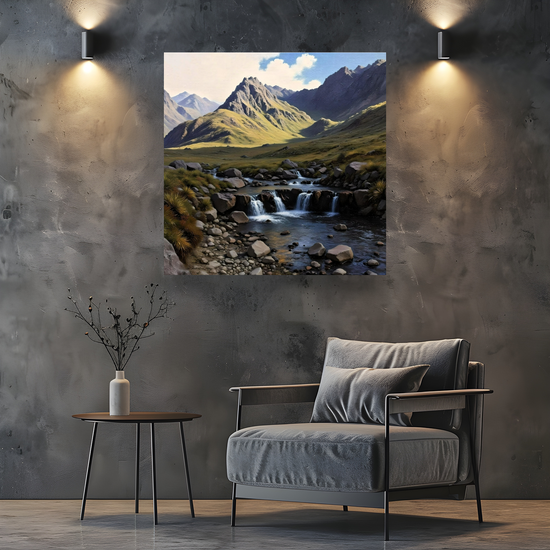 Canvas Art. Scottish Landscapes & Riverscapes. Fairy Pools. Isle of Skye. Scotland.