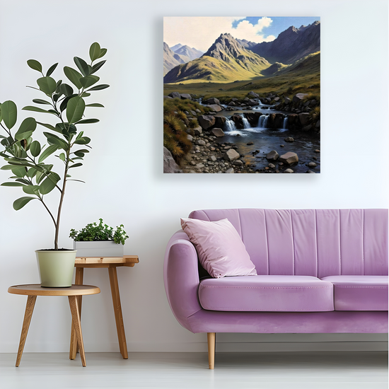 Canvas Art. Scottish Landscapes & Riverscapes. Fairy Pools. Isle of Skye. Scotland.