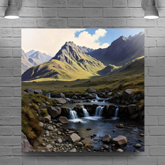 Canvas Art. Scottish Landscapes & Riverscapes. Fairy Pools. Isle of Skye. Scotland.