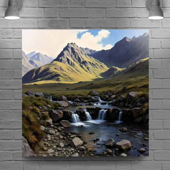 Canvas Art. Scottish Landscapes & Riverscapes. Fairy Pools. Isle of Skye. Scotland.