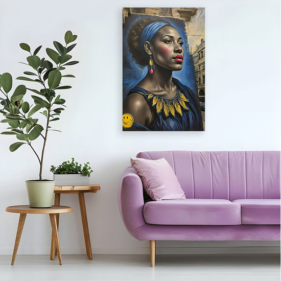 Canvas Art. Funky Art Portraits.