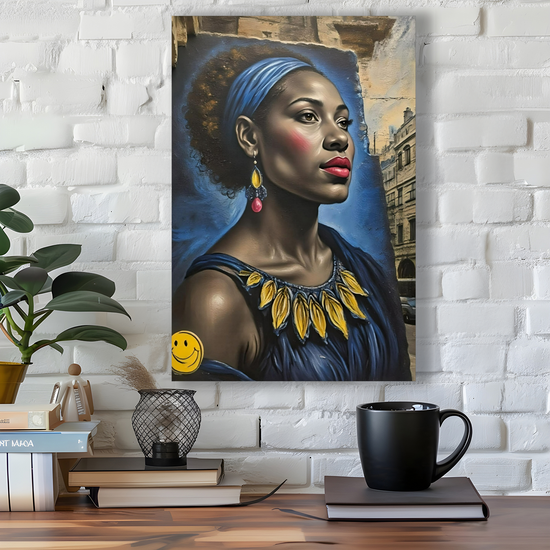 Canvas Art. Funky Art Portraits.