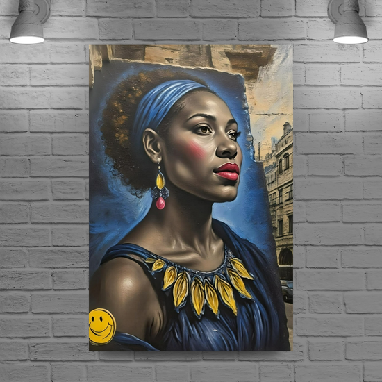 Canvas Art. Funky Art Portraits.