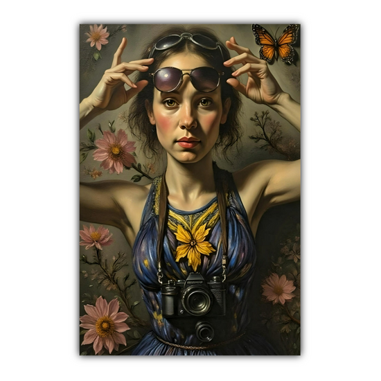 Canvas Art. Funky Art Portraits.