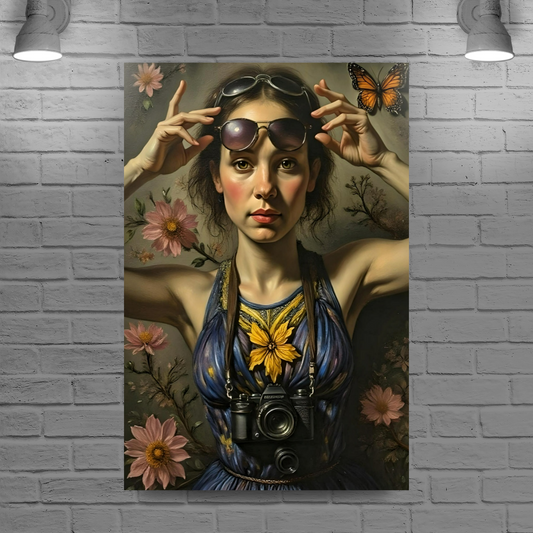 Canvas Art. Funky Art Portraits.