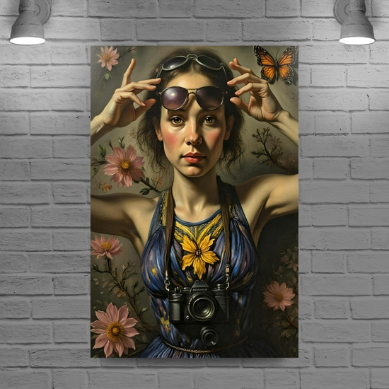 Canvas Art. Funky Art Portraits.