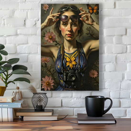 Canvas Art. Funky Art Portraits.