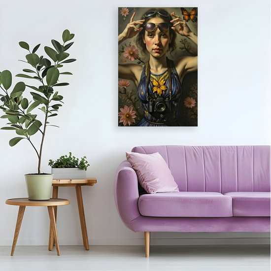 Canvas Art. Funky Art Portraits.