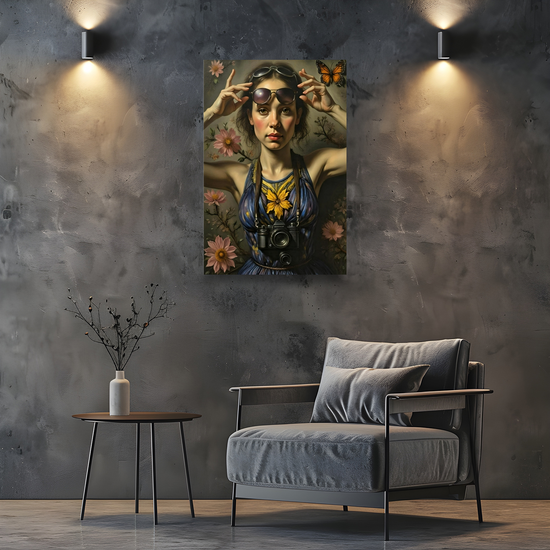 Canvas Art. Funky Art Portraits.