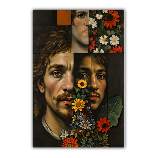 Canvas Art. Funky Art Portraits.