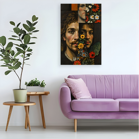 Canvas Art. Funky Art Portraits.