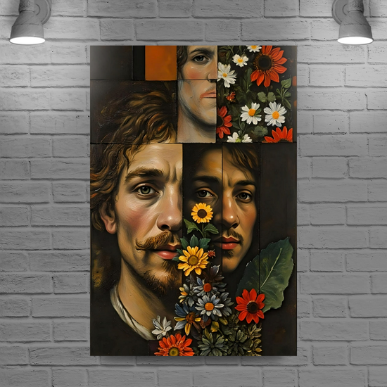 Canvas Art. Funky Art Portraits.