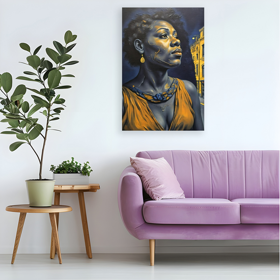 Canvas Art. Funky Art Portraits.