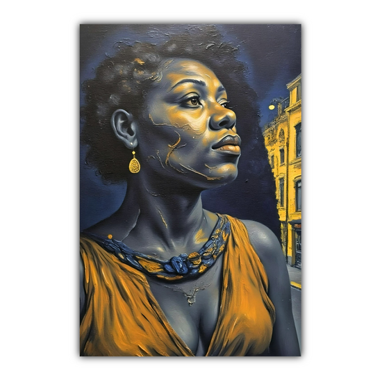 Canvas Art. Funky Art Portraits.