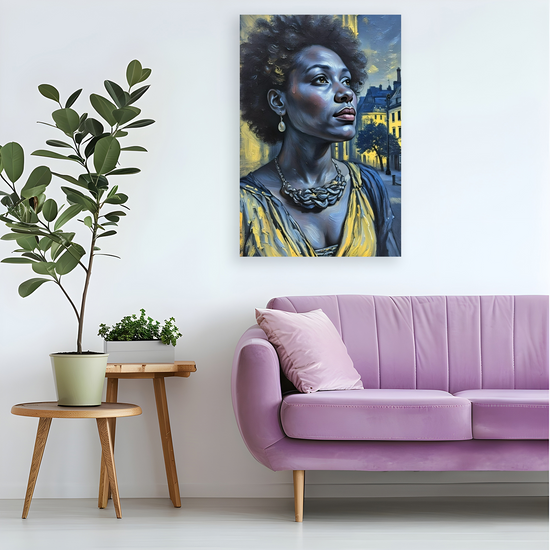 Canvas Art. Funky Art Portraits.