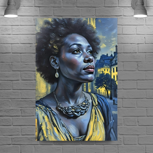 Canvas Art. Funky Art Portraits.