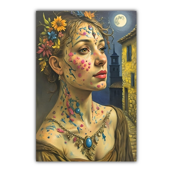 Canvas Art. Funky Art Portraits.