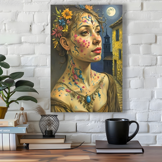 Canvas Art. Funky Art Portraits.