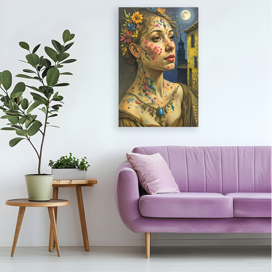 Canvas Art. Funky Art Portraits.