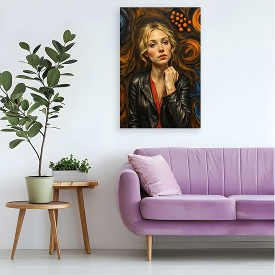 Canvas Art. Funky Art Portraits.