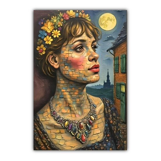 Canvas Art. Funky Art Portraits.