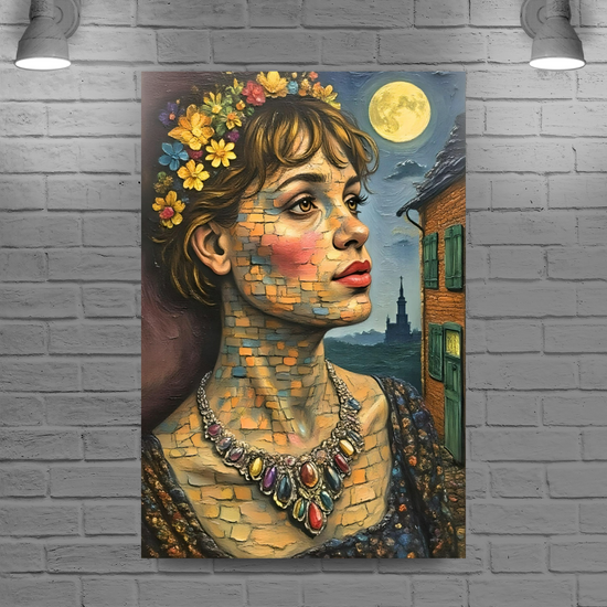 Canvas Art. Funky Art Portraits.
