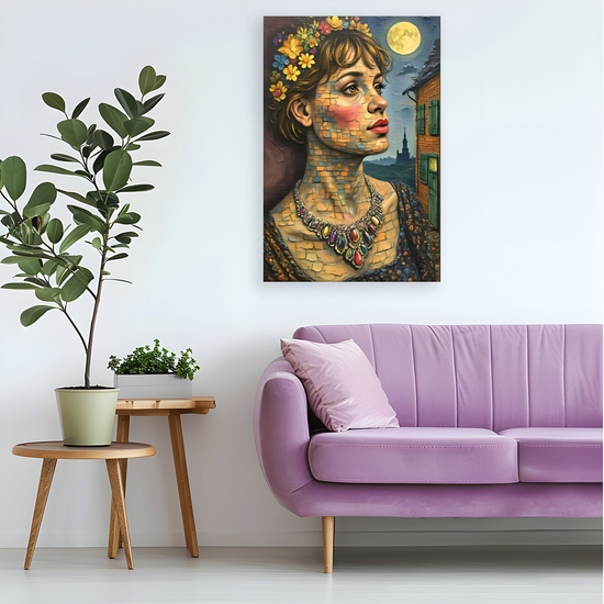 Canvas Art. Funky Art Portraits.
