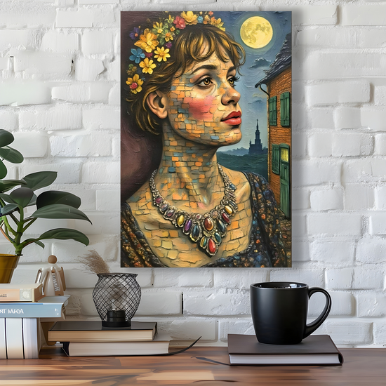 Canvas Art. Funky Art Portraits.